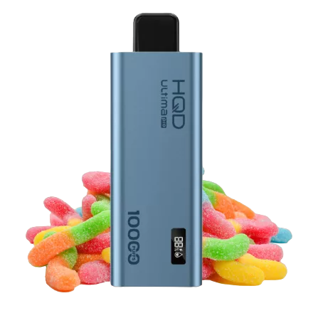 HQD ULTIMA PRO 10000 Кислые мармеладные червячки