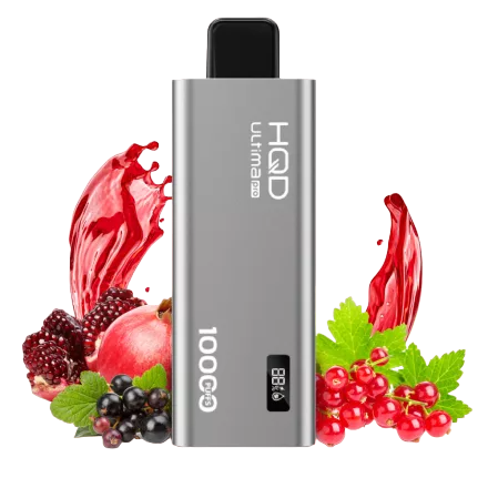 HQD ULTIMA PRO 10000 Гранатовый сок смородина и лимон