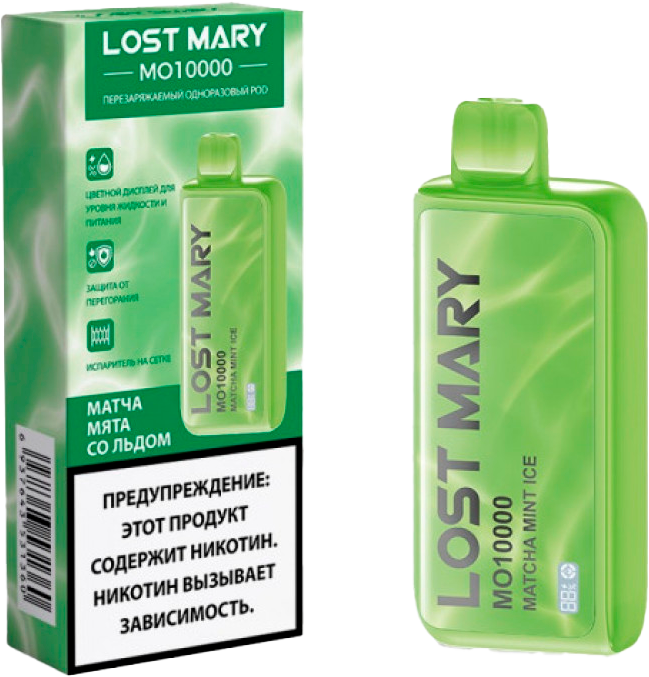 LOST MARY MO10000 - Матча Мята со льдом