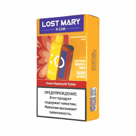 Lost Mary X-Link Pod (+1 картридж 20000) - Киви Маракуйя Гуава