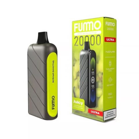 Fummo NOVA ultra Зелёный Виноград