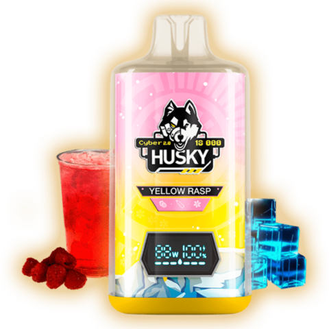 HUSKY Cyber 2.0 (18000) Yellow Rasp Ultra Strong
