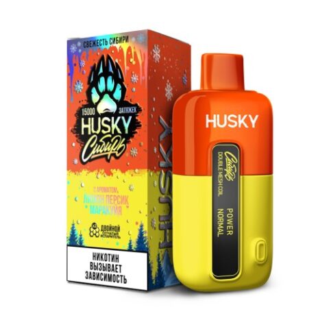 HUSKY x Сибирь 15000 Strong - Лимон Персик Маракуйя
