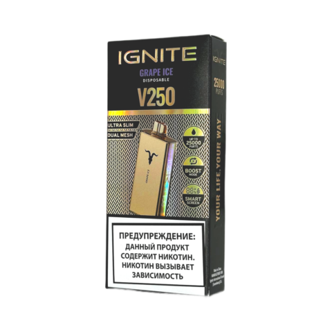 Ignite V250 Gold - Grape Ice (25000)