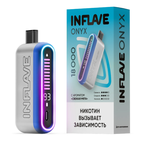 INFLAVE ONYX STRONG - Свежая мята