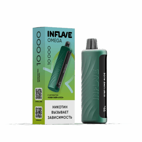 INFLAVE OMEGA - Киви Лайм Алоэ