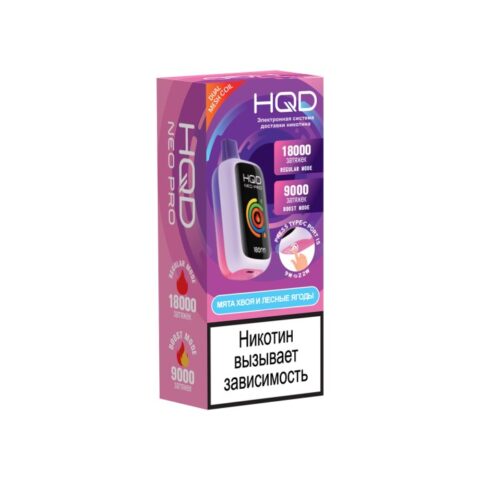 HQD NEO PRO 18000 Мята, хвоя и лесные ягоды