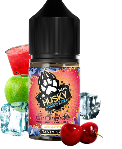 HUSKY DOUBLE ICE - Вишнево яблочная содоая (Tasty Splash)