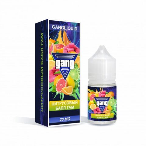 Gang 20мг - Цитрусовый Бабл Гам