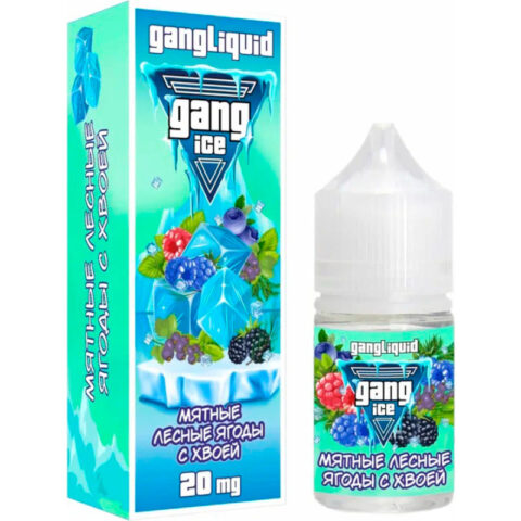 Gang Ice - Мятные Лесные Ягоды с Хвоей